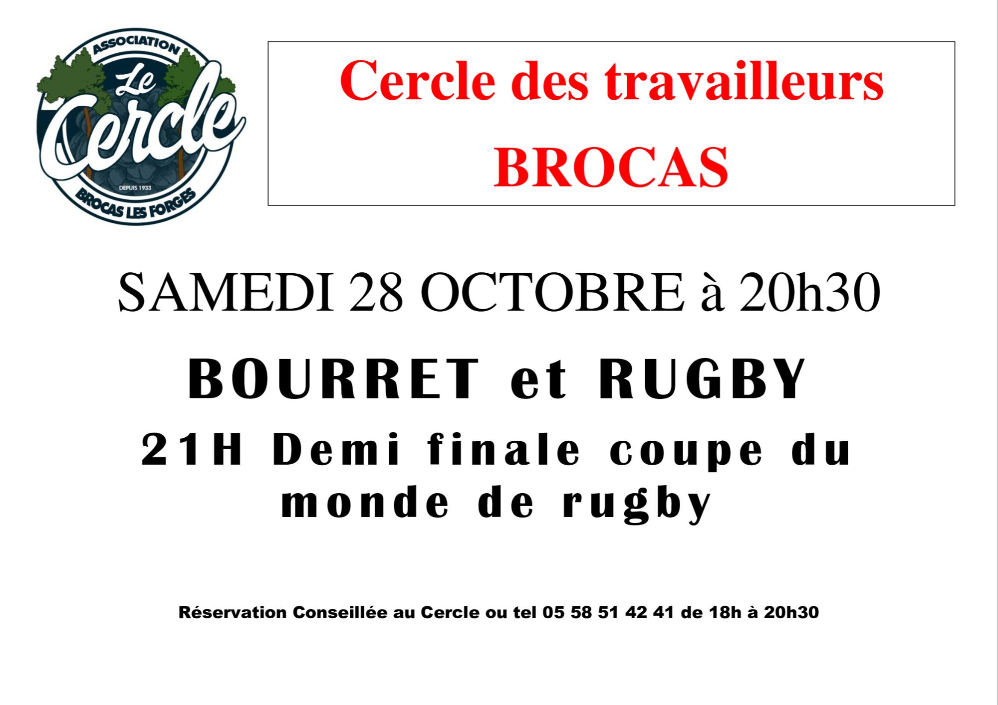 Bourret et Rugby