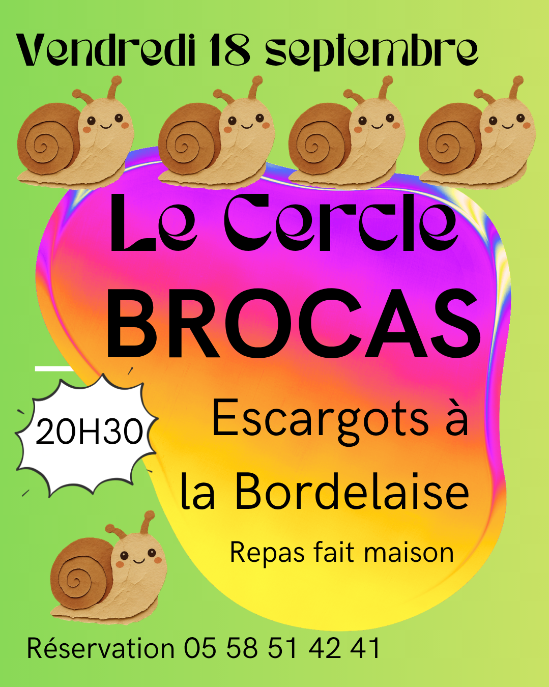 Escargots à la Bordelaise