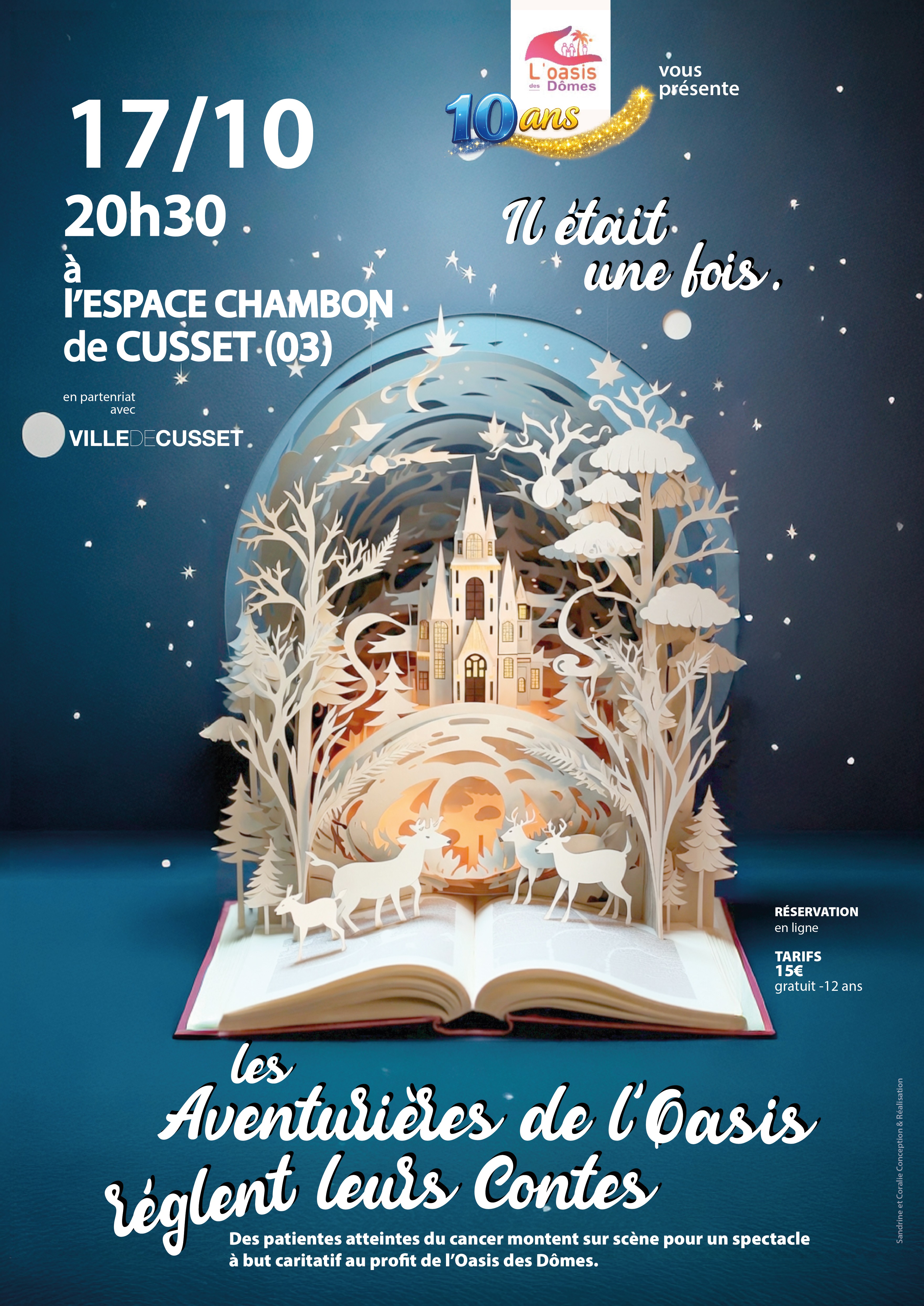 Les Aventurières de l’Oasis vous donnent rendez-vous à Cusset !