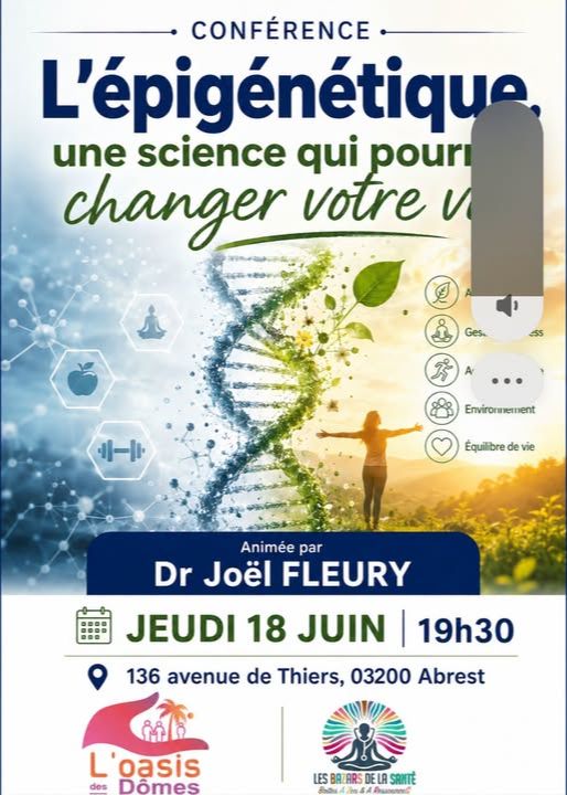 L'ÉPIGÉNÉTIQUE : fondement scientifique de la santé intégrative.