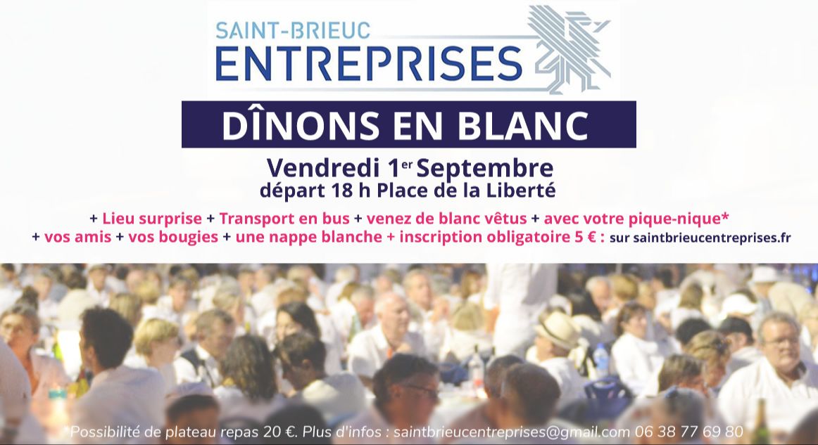 Dînons en blanc