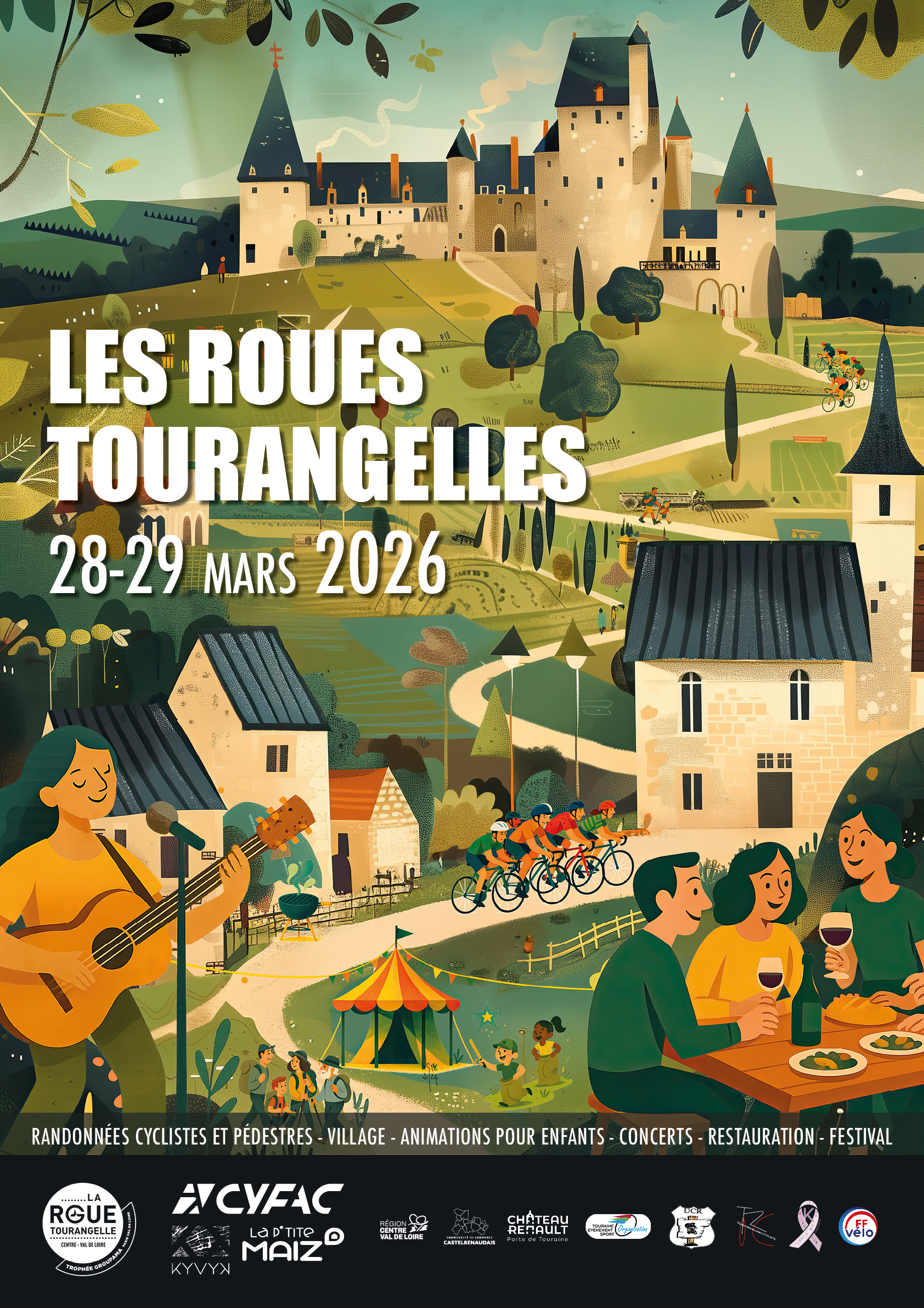 Logo TOURAINE EVENEMENT SPORT