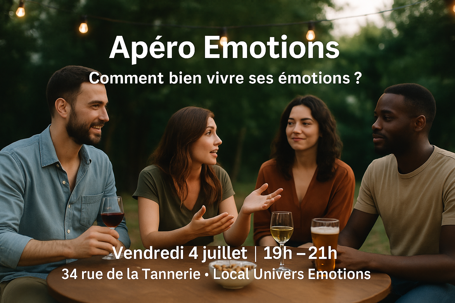 Apéro Emotion - Comment bien vivre ses émotions ?