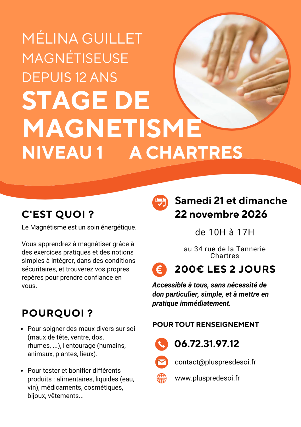 Stage de magnétisme