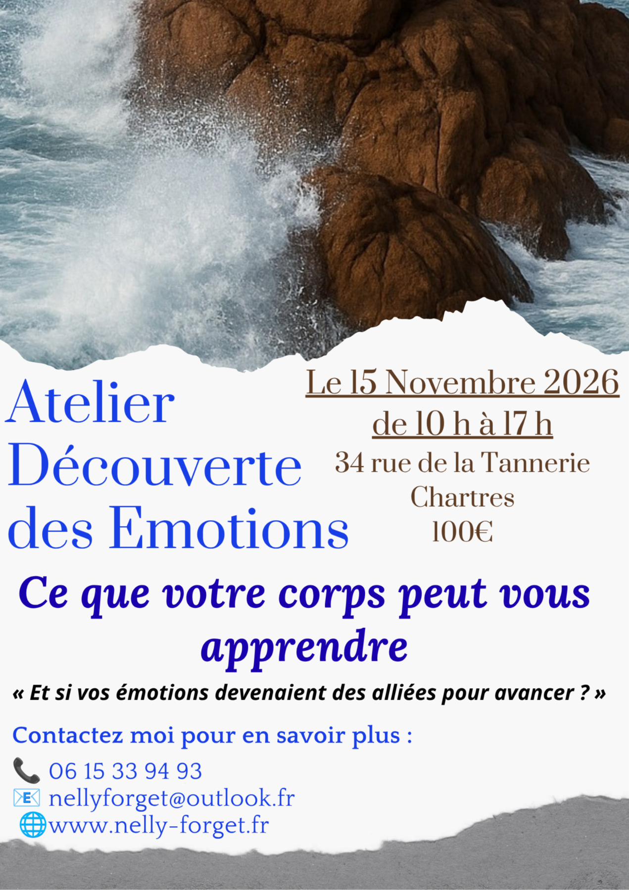 Atelier découverte des émotions : ce que votre corps peut vous apprendre