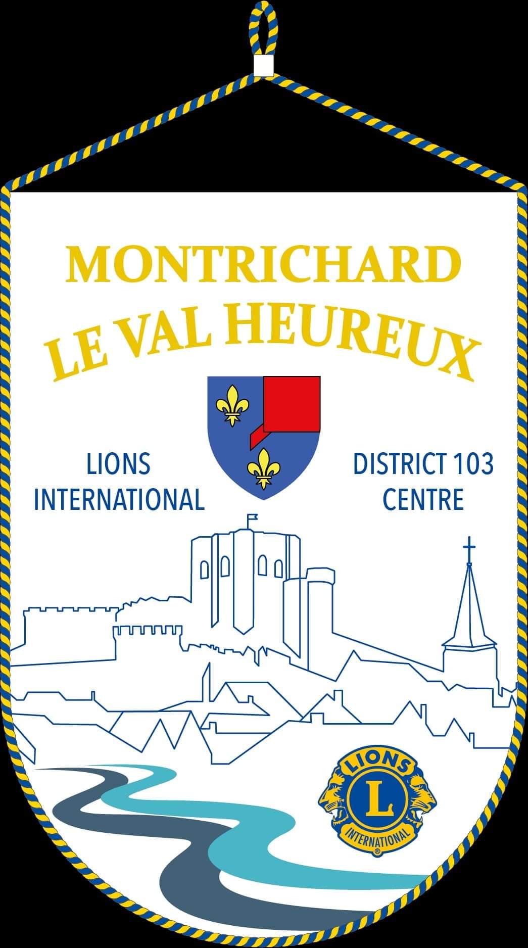 Logo Lions Club Montrichard Le Val heureux