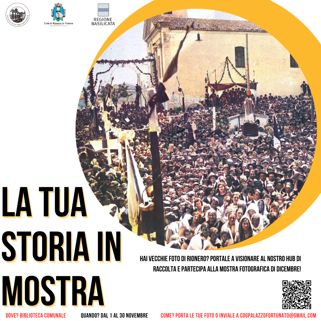 LA TUA STORIA IN MOSTRA!