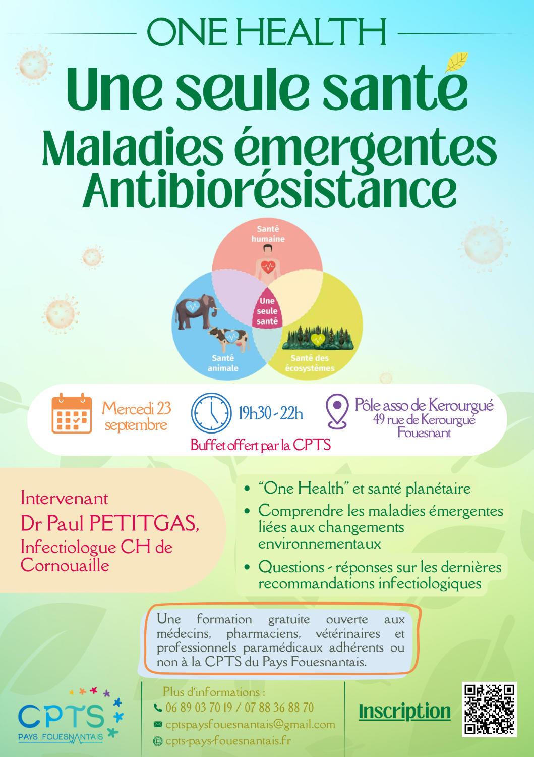 Conférence One Health et maladies émergentes