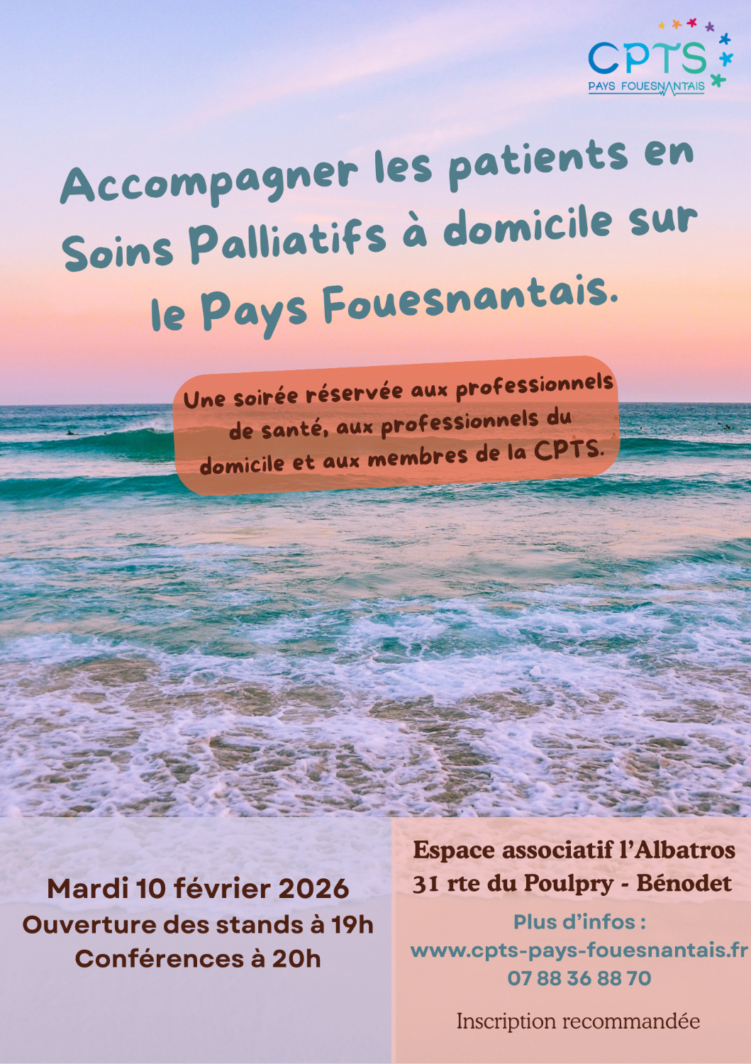 Accompagner les patients en soins palliatifs à domicile sur le Pays Fouesnantais
