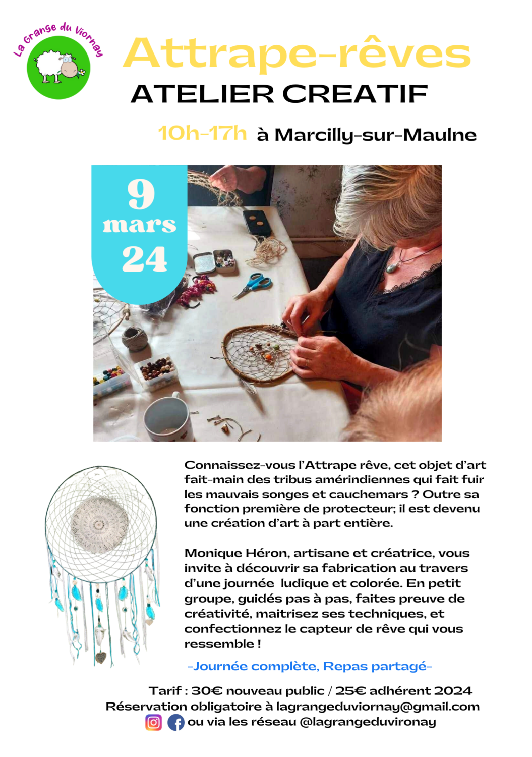Samedi 9 mars : Journée fabrication d' 