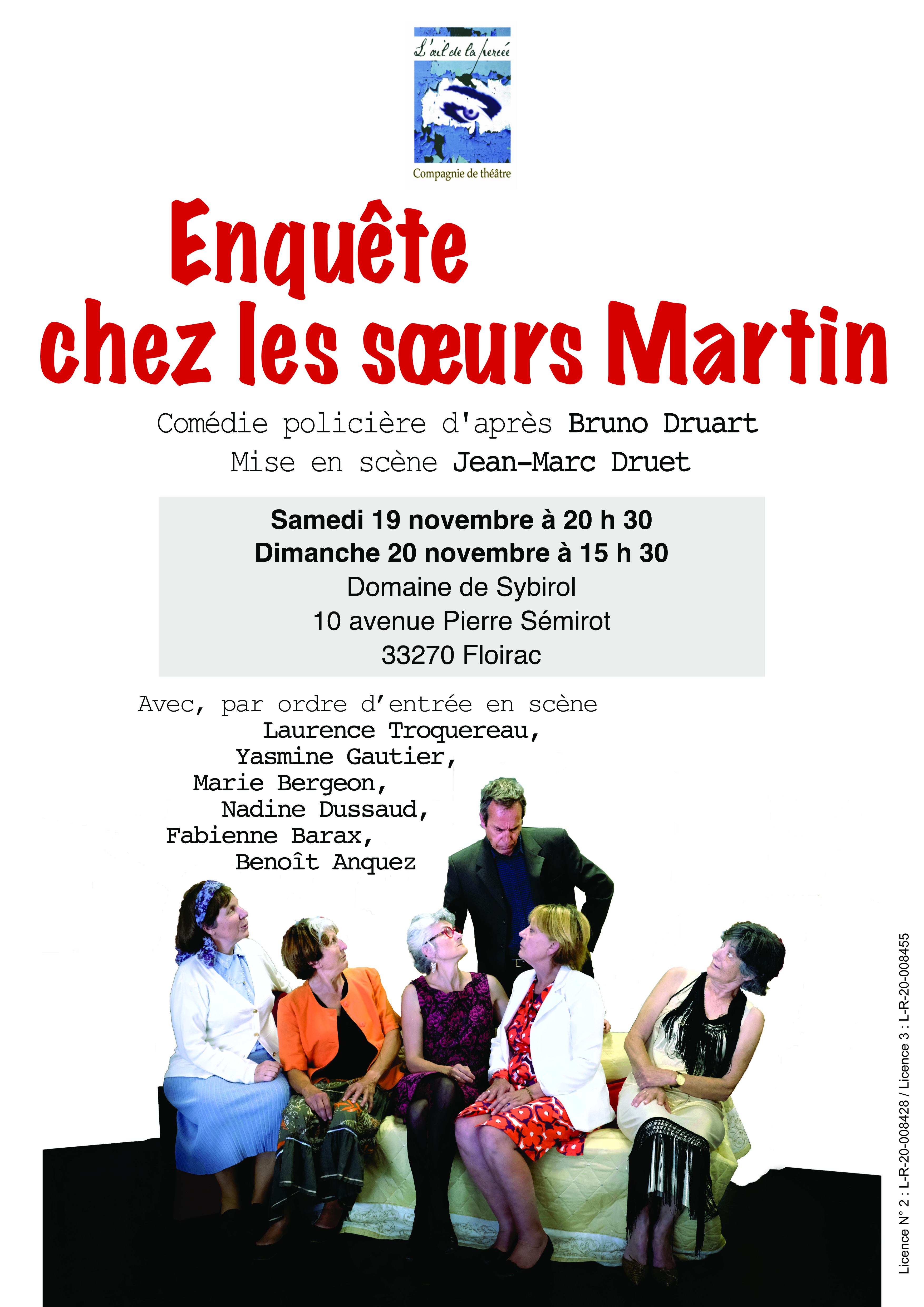 COMEDIE POLICIERE A SYBIROL  20 Nov