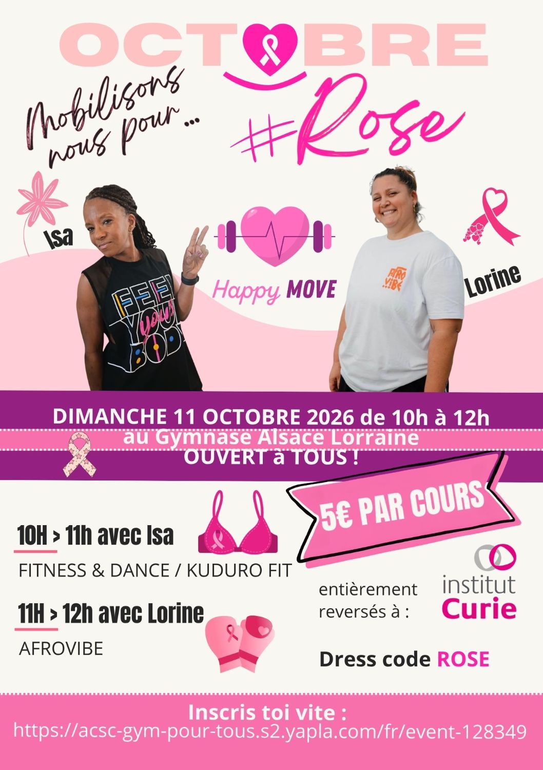 MOBLISATION HAPPY MOVE DU 11 OCTOBRE 2026