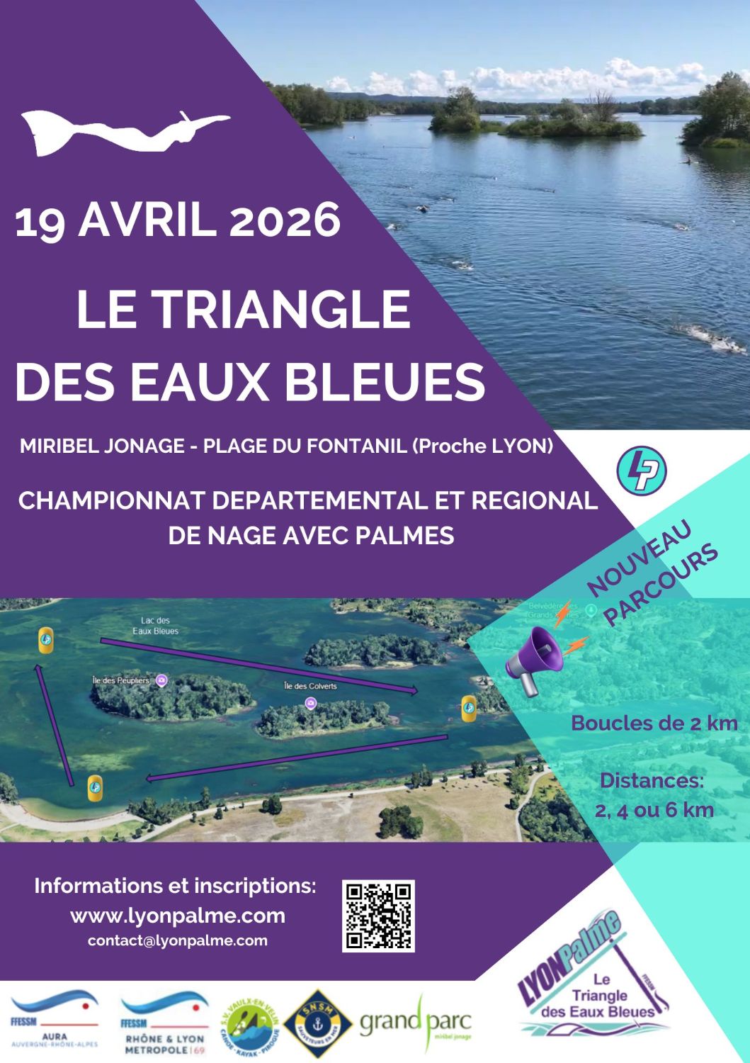 Engagement nageurs -Triangle des Eaux Bleues 2026