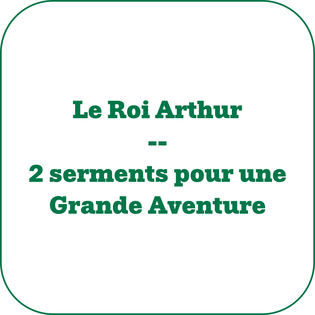 Projet AfSud - Schema 3 - Le Roi Arthur
