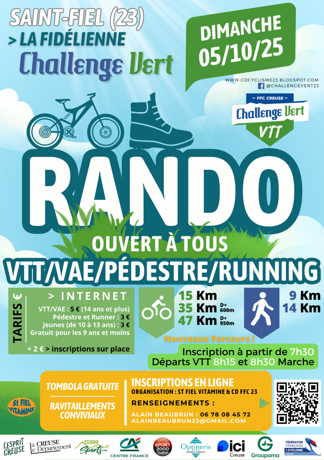 Challenge Vert - LA FIDÉLIENNE 2025 - SAINT-FIEL
