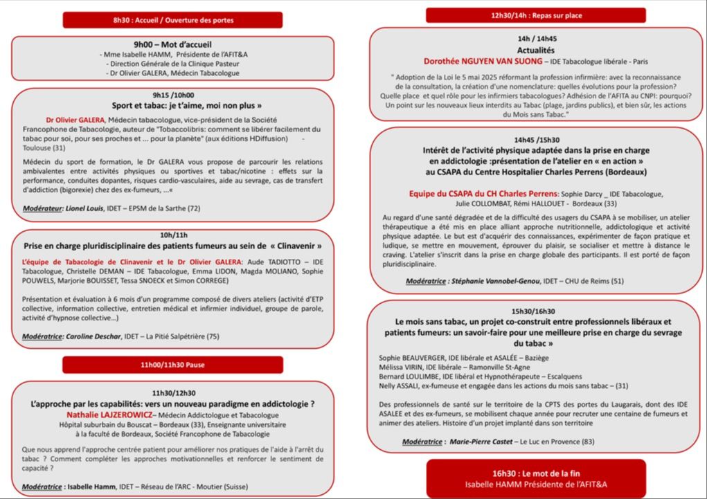 25 ème Rencontre Nationale AFIT&A  7 Novembre 2025