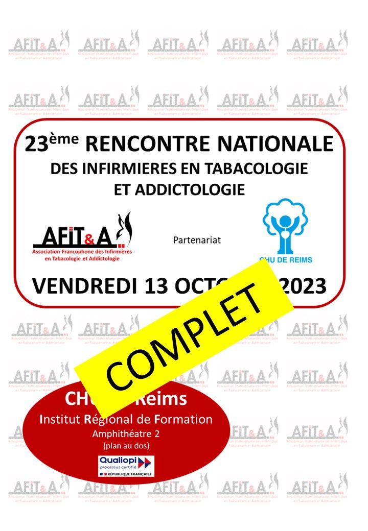 23 ème Rencontre Nationale AFIT&A 13 octobre 2023