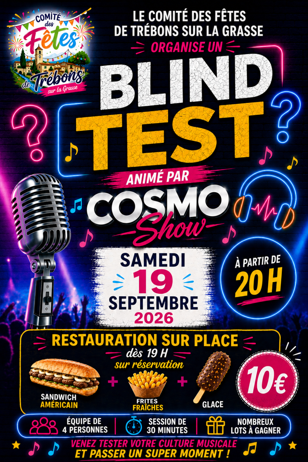 Blind Test de Trébons