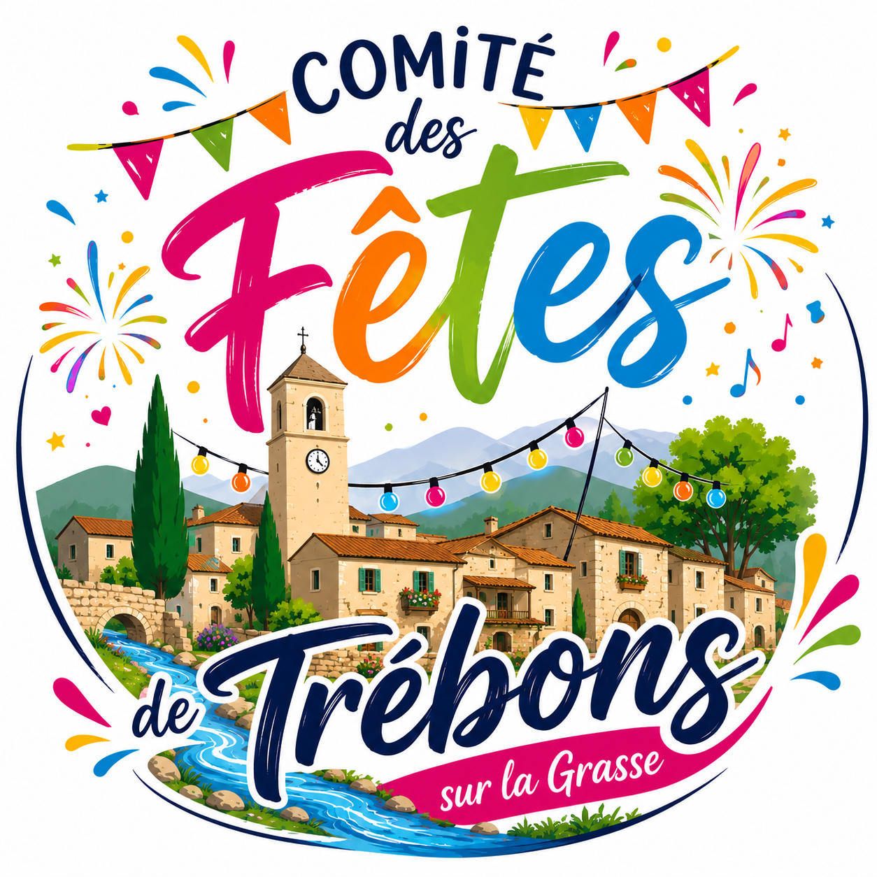 Logo COMITE DES FETES DE TREBONS SUR LA GRASSE