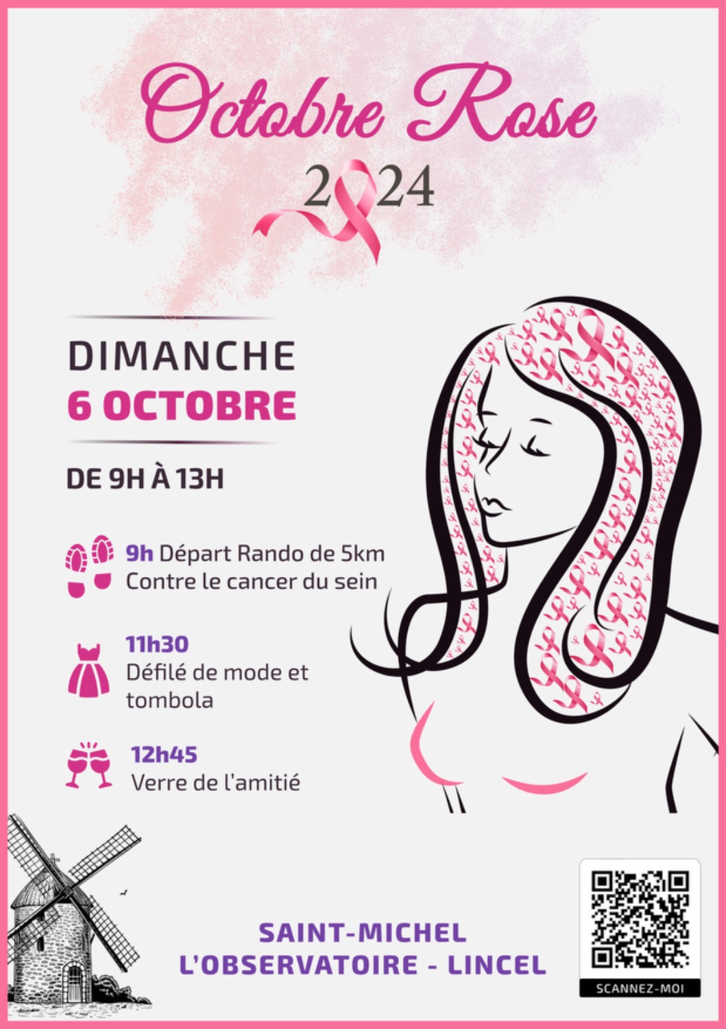 Octobre Rose St Michel l'Observatoire/Lincel 2024