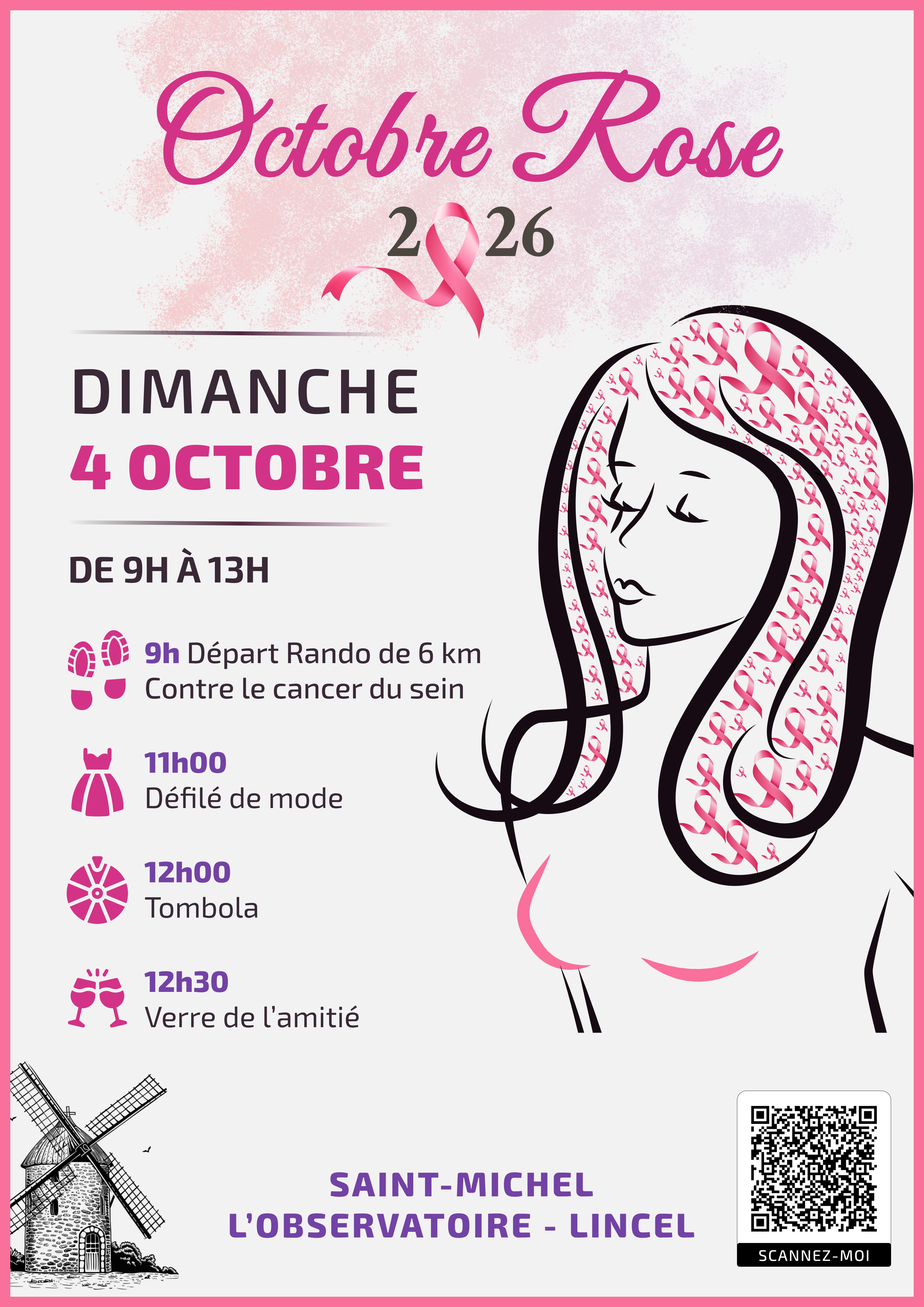Octobre Rose St Michel l'Observatoire/Lincel 2026