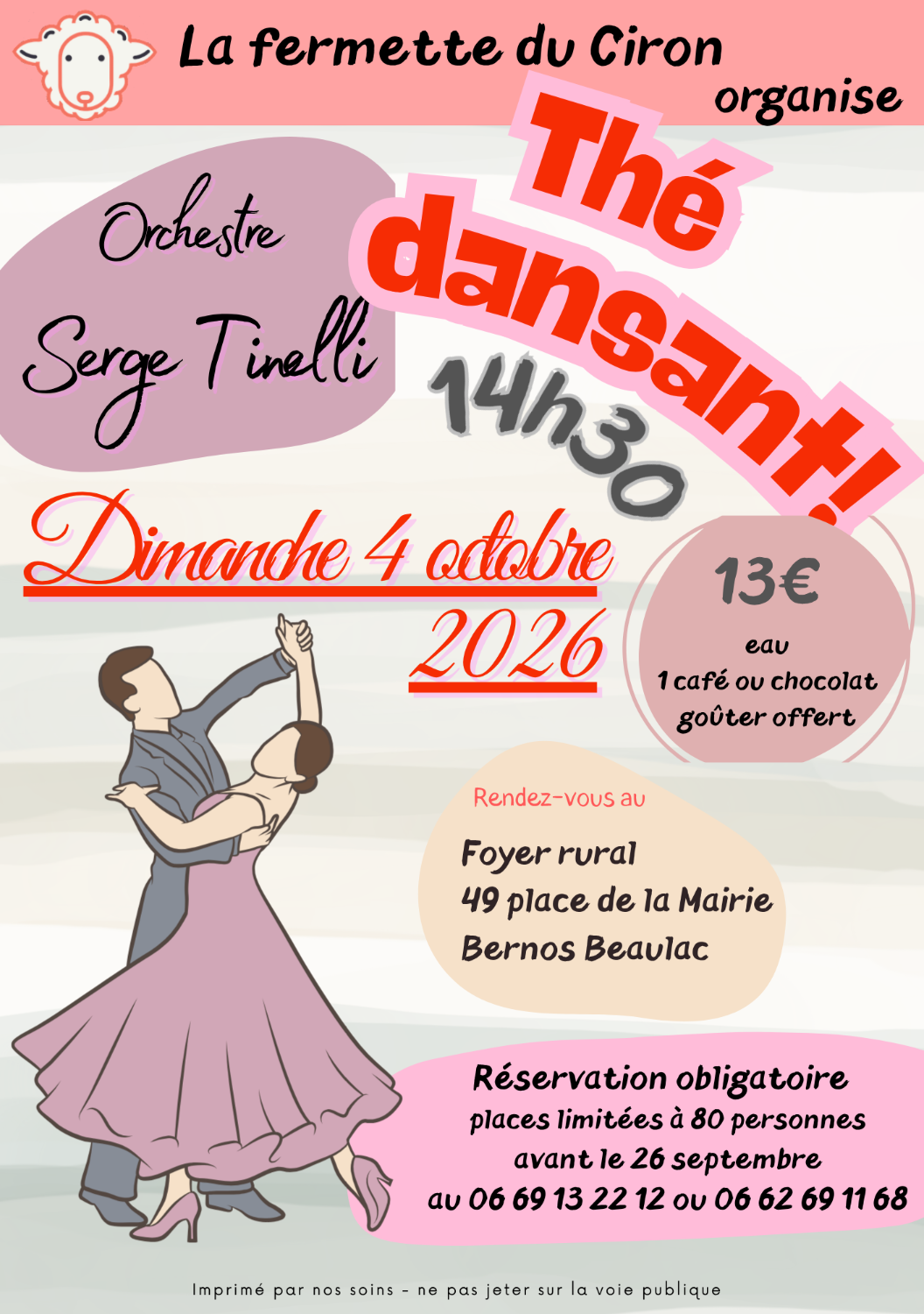Thé dansant 2026