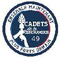 Logo Association des cadets de la gendarmerie nationale de Maine et Loire