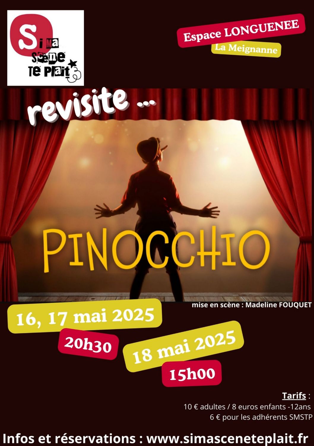 Vendredi 16 MAI - PINOCCHIO