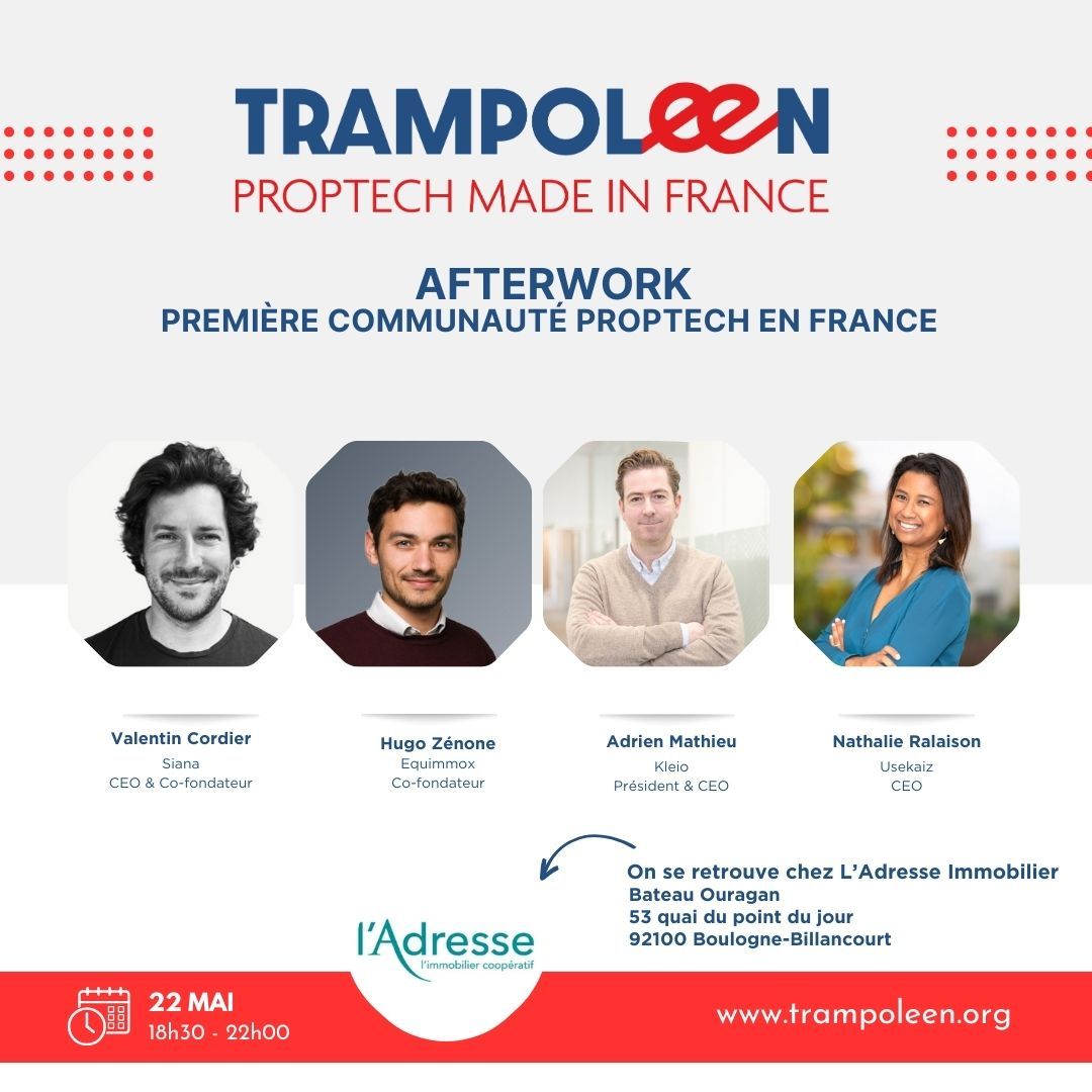 Afterwork Trampoleen - 22 mai - L'Adresse Immobilier