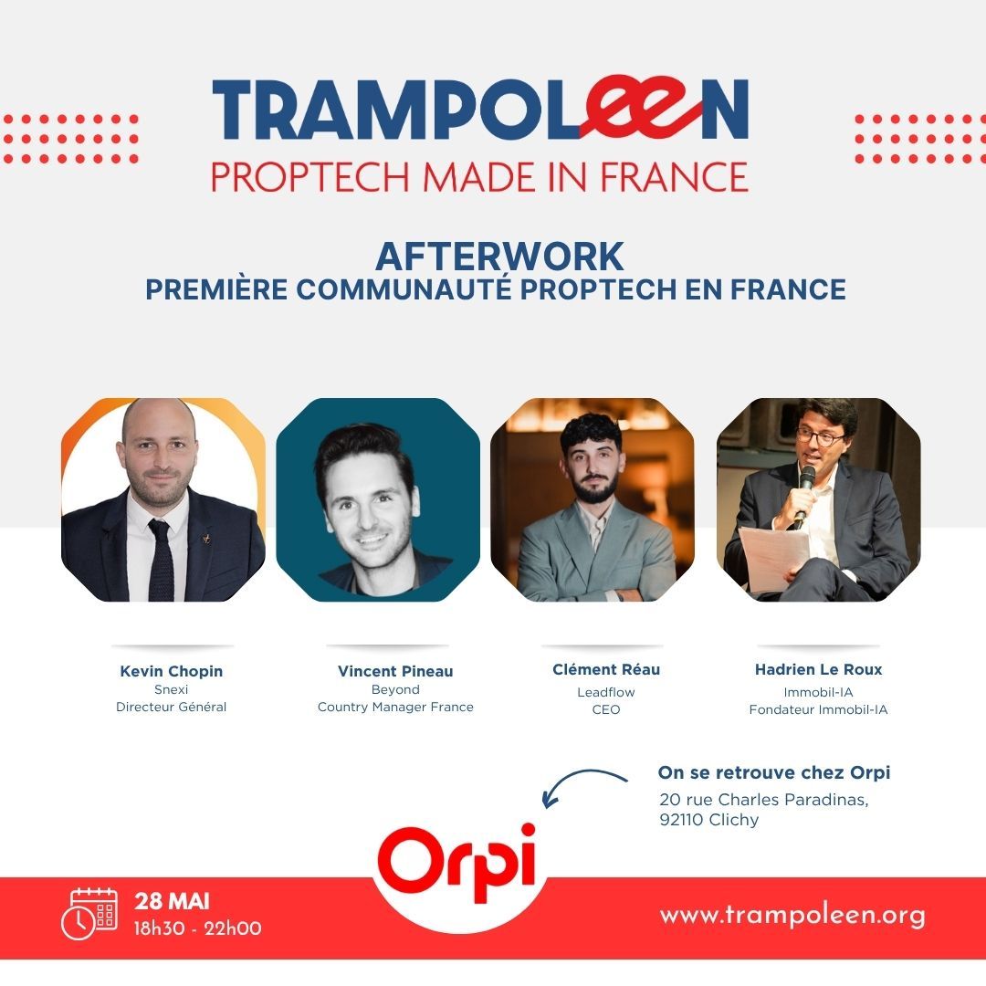 Afterwork Trampoleen - 28 mai chez Orpi