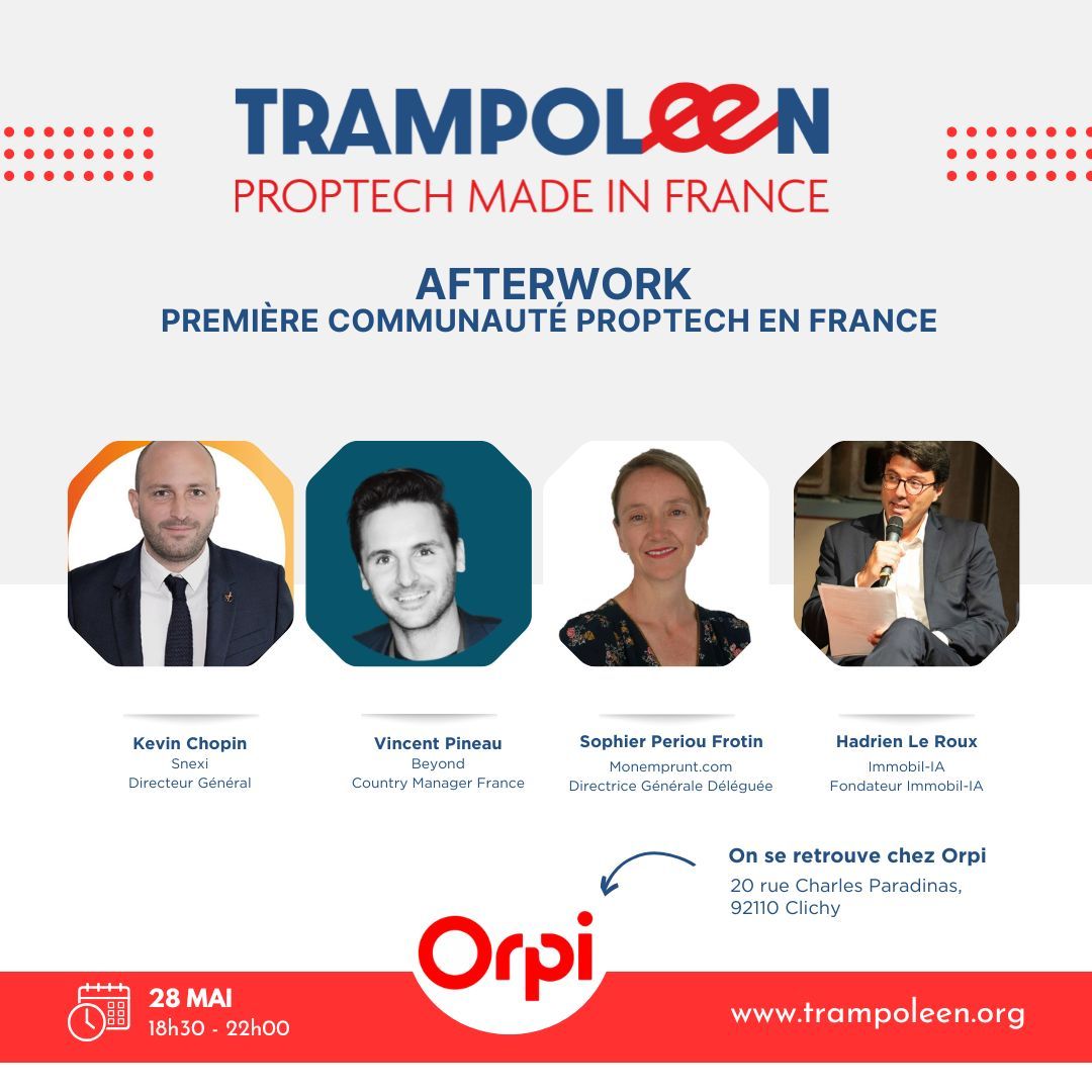 Afterwork Trampoleen - 28 mai chez Orpi