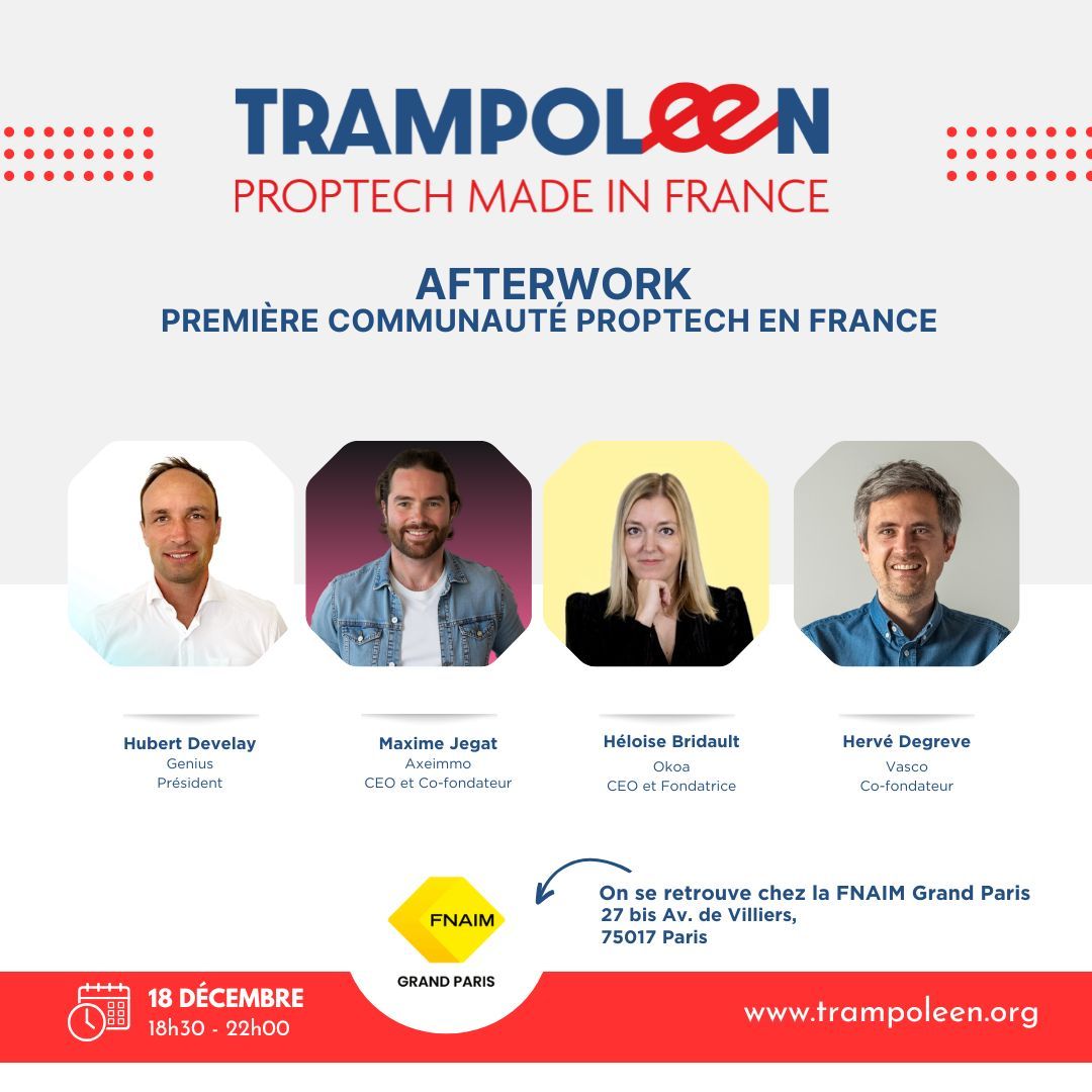 Afterwork Trampoleen - 18 décembre à la FNAIM Grand Paris