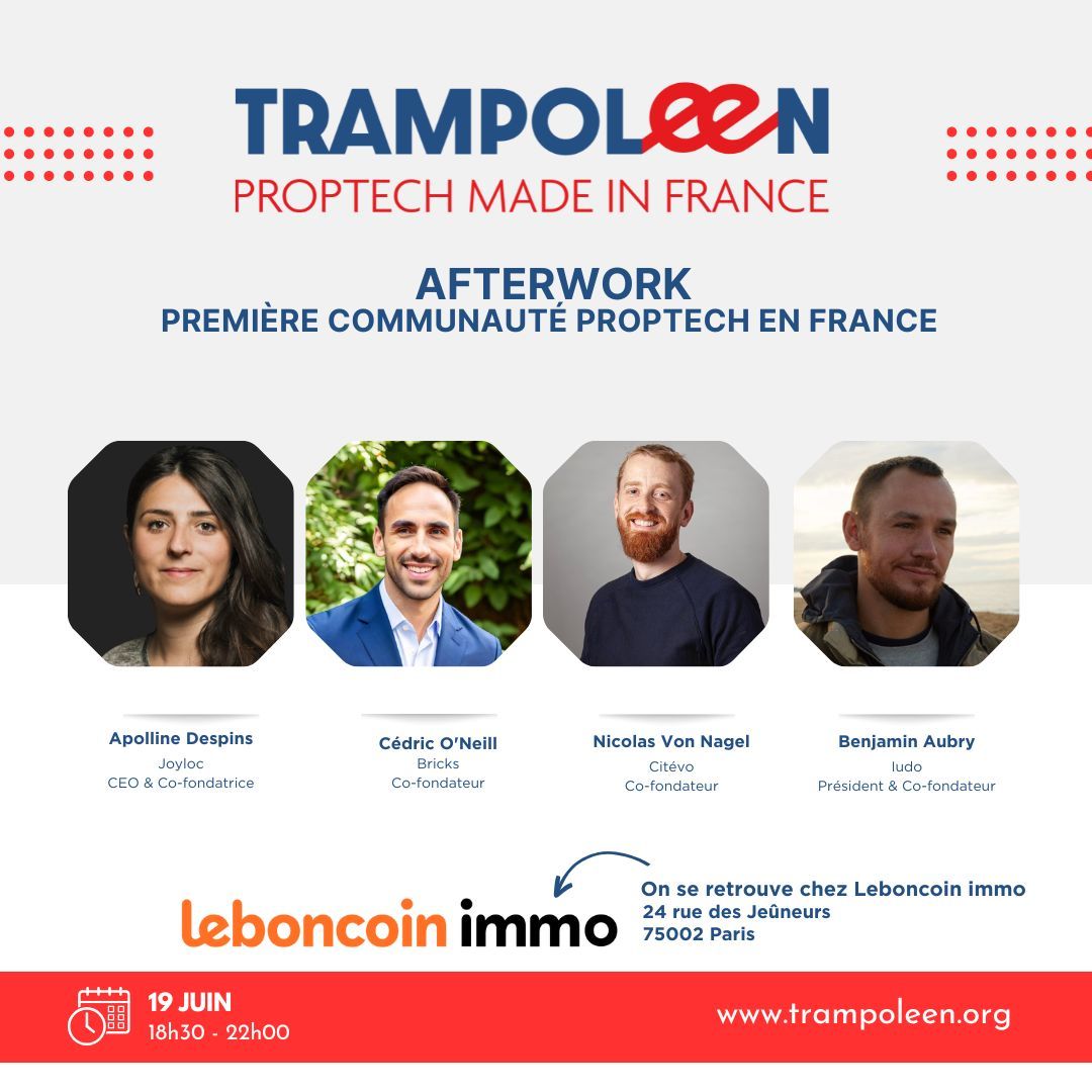 Afterwork Trampoleen - 19 juin - Leboncoin immo