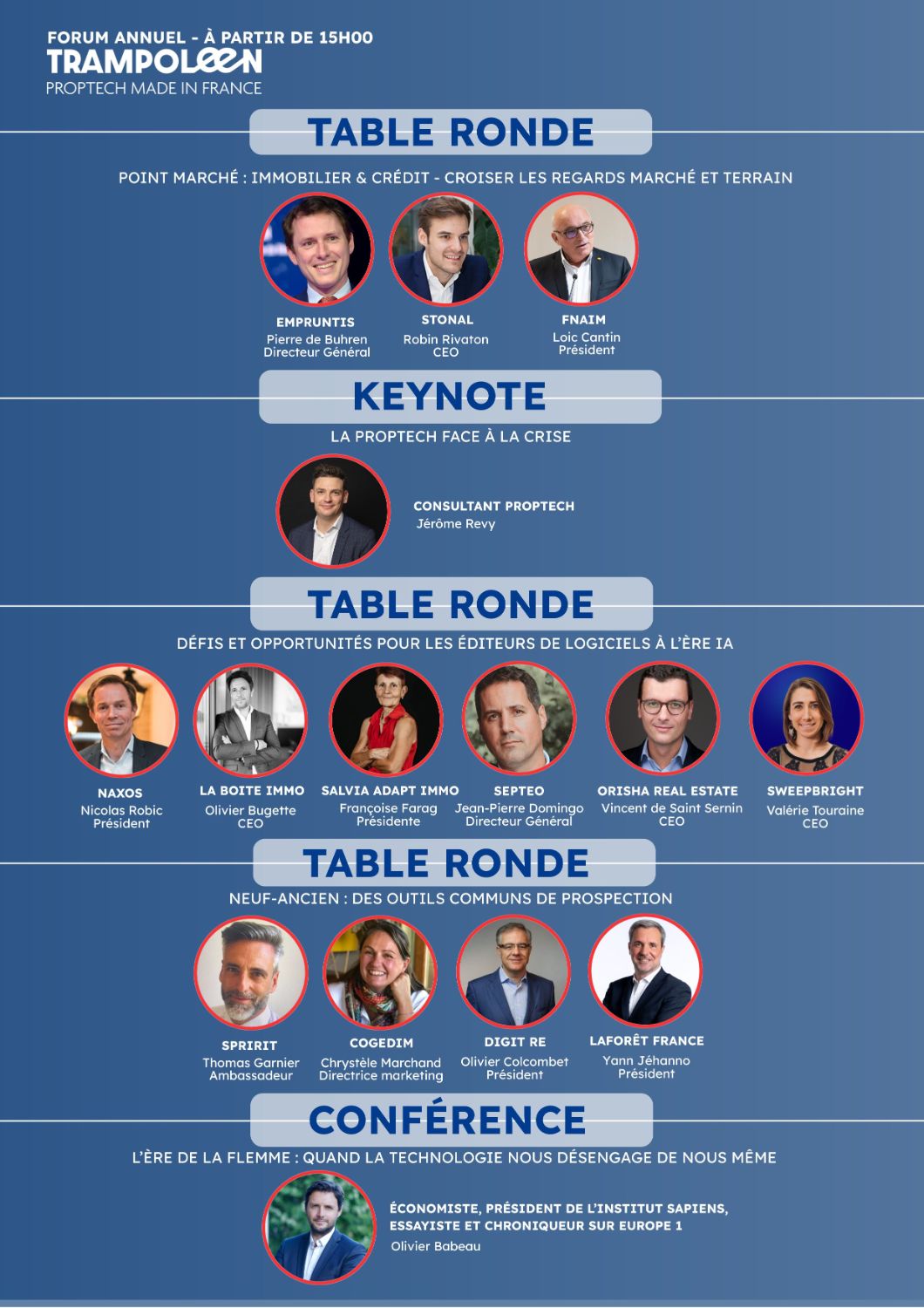Forum annuel Trampoleen - 17 juillet - Workstation/Septeo à partir de 15h00