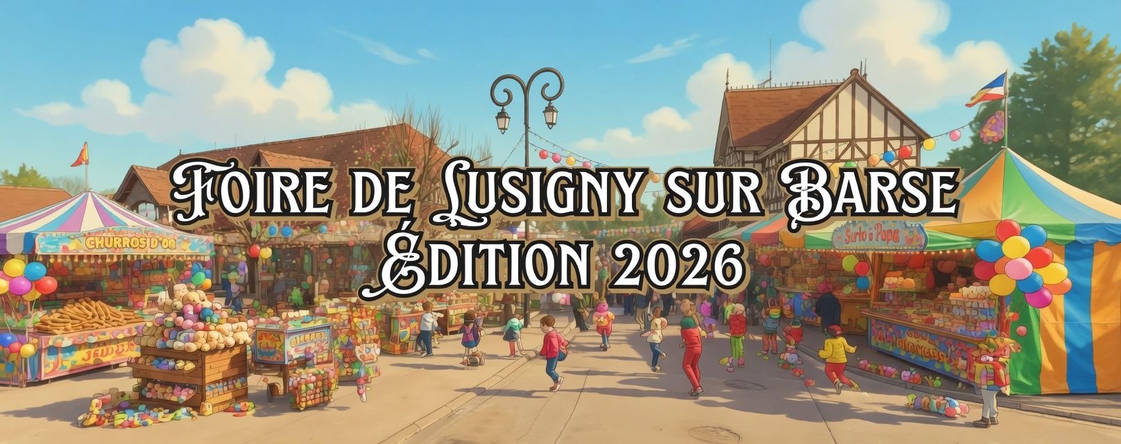 Inscription à la 71e Foire Agricole et Commerciale de Lusigny sur Barse