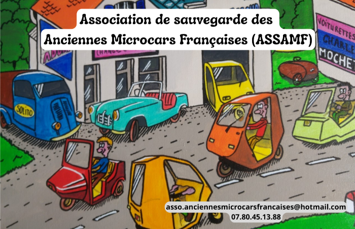 Logo Association de Sauvegarde des anciennes Microcars Françaises