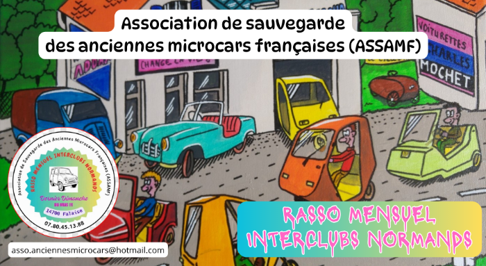 Logo Association de Sauvegarde des anciennes Microcars Françaises