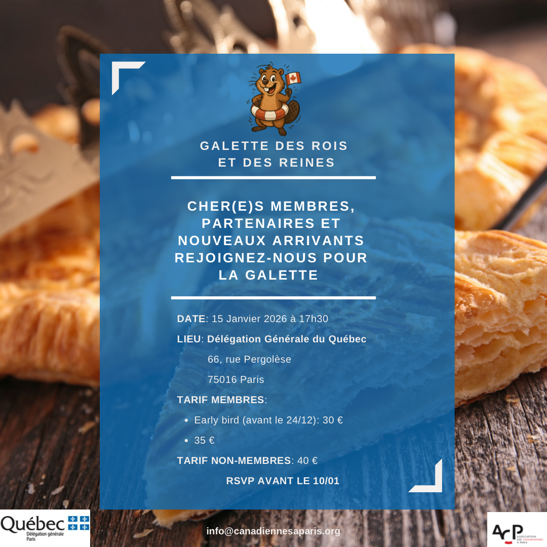 Galette des rois et des reines à la Délégation Générale du Québec