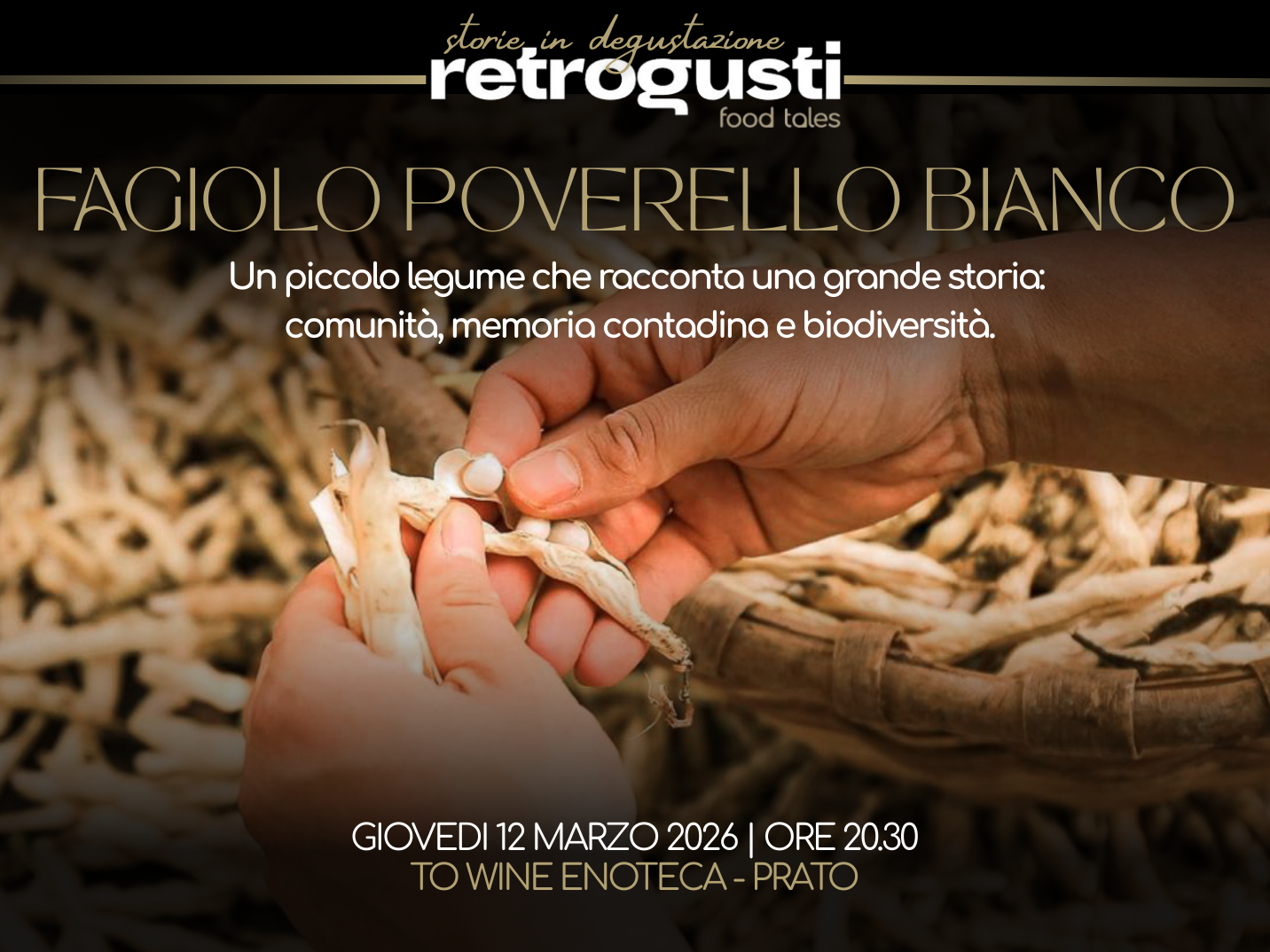 Fagiolo Poverello Bianco