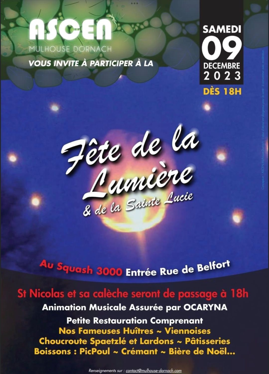 Fête de la Lumière & de la Sainte Lucie