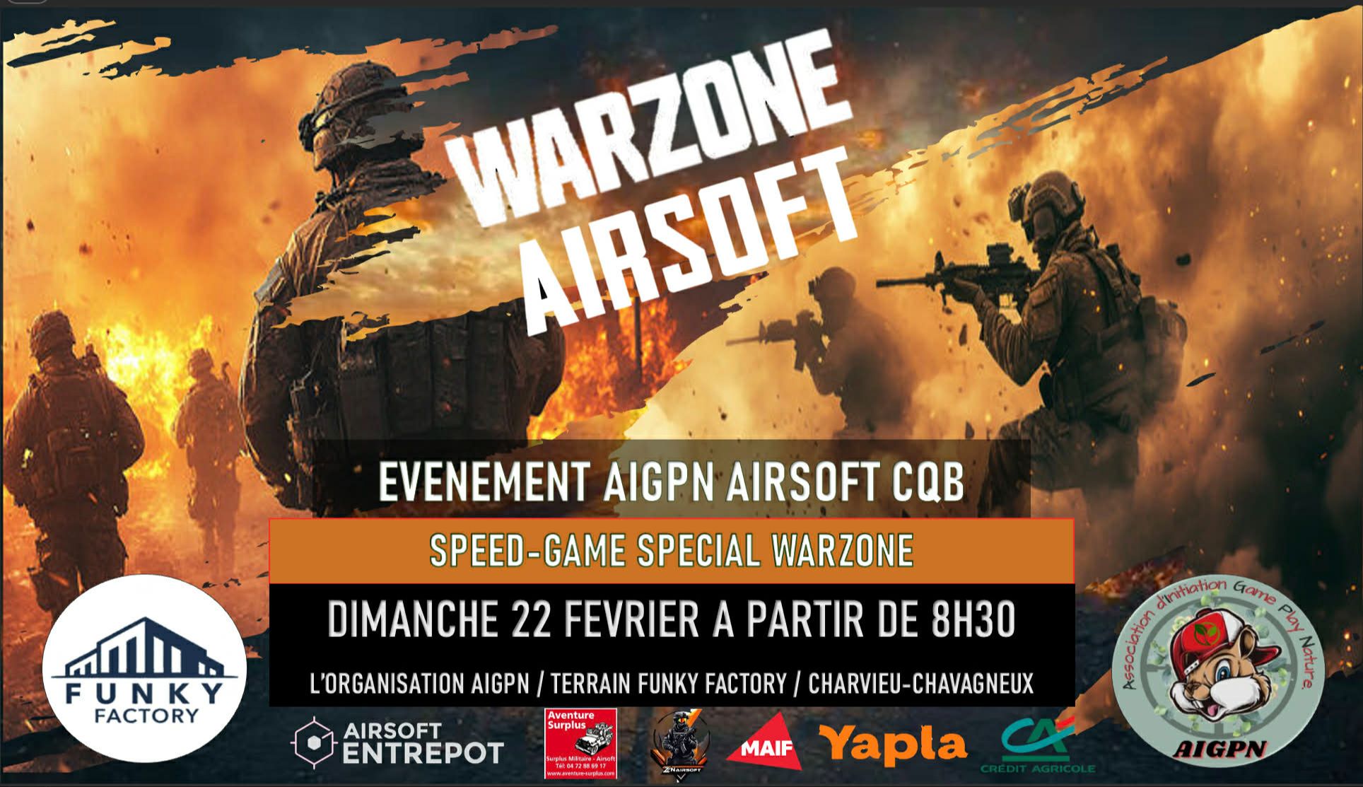 AIRSOFT CQB AIGPN SPECIAL WARZONE