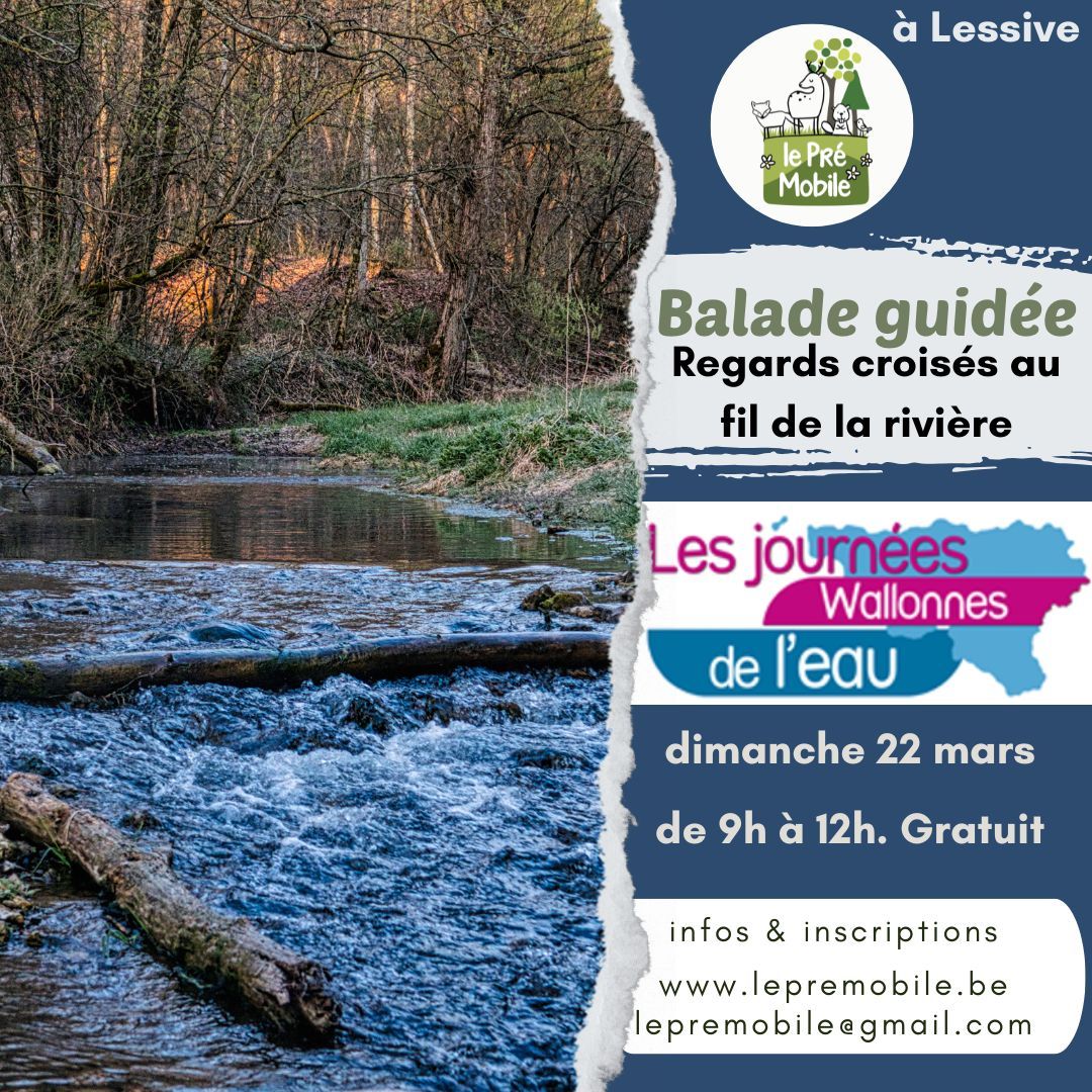 JWE - Balade guidée: Regards croisés au fil de la rivière