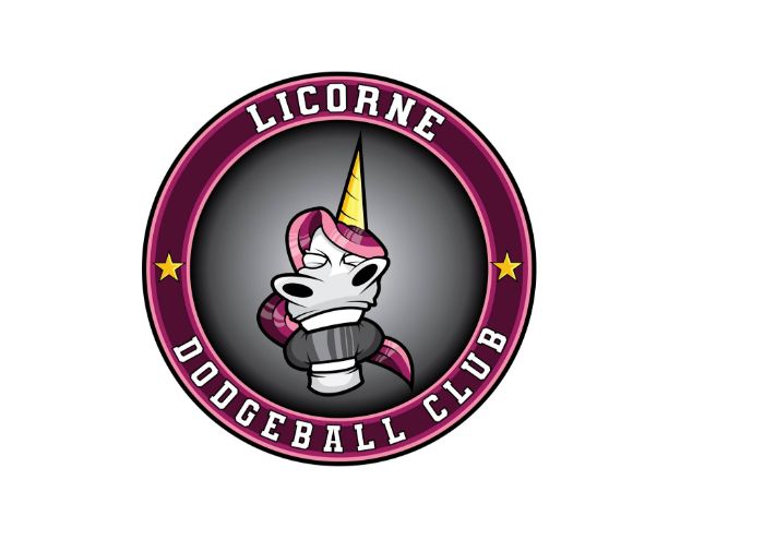 Logo Licorne Dodgeball Club