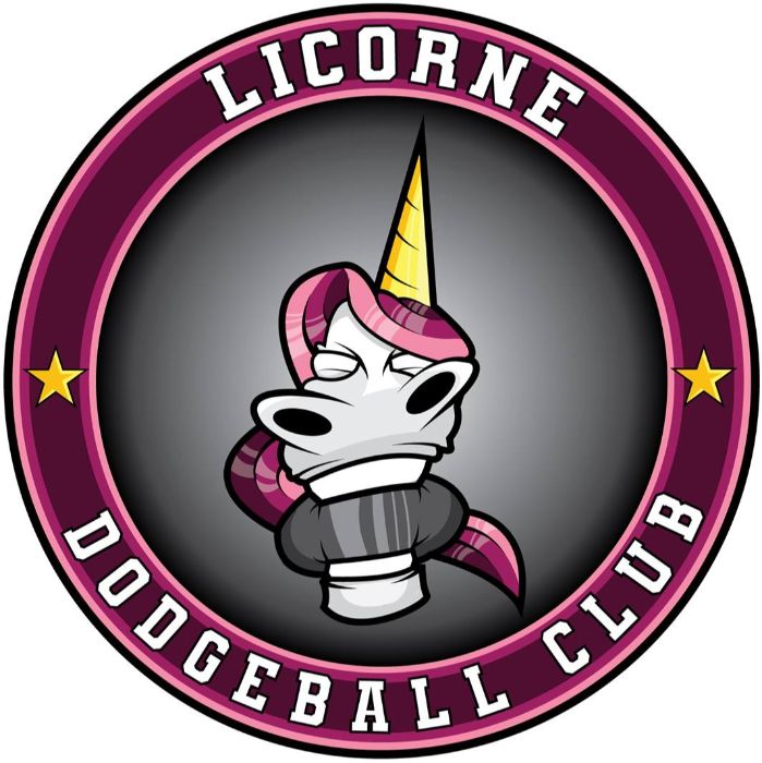 Logo Licorne Dodgeball Club