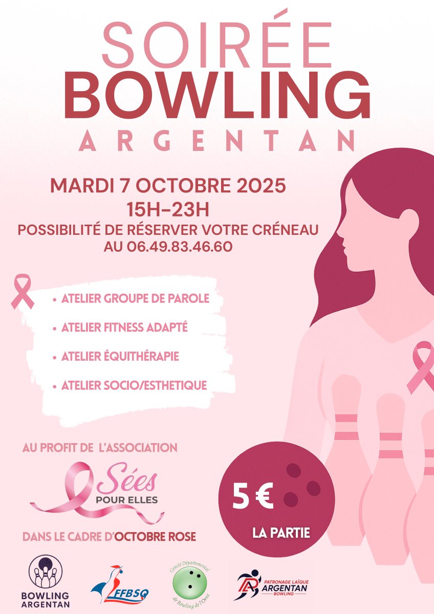 Soirée bowling le 7 octobre