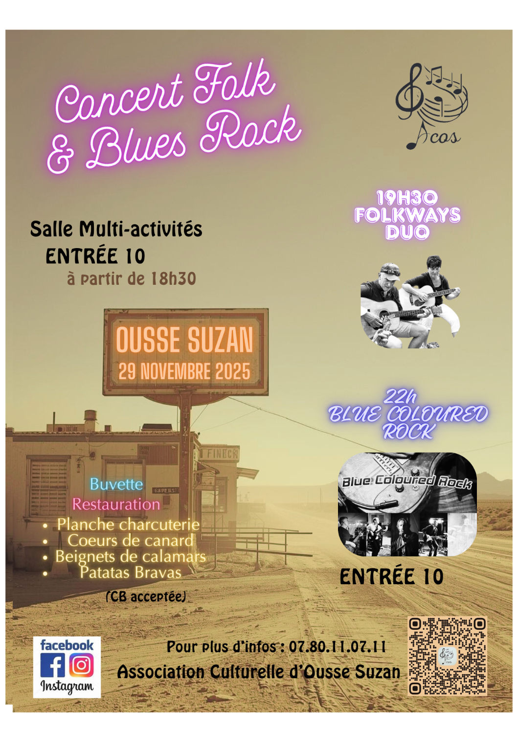 Concert Folk & Blues Rock