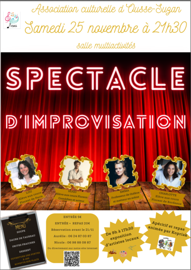 Spectacle d'improvisation