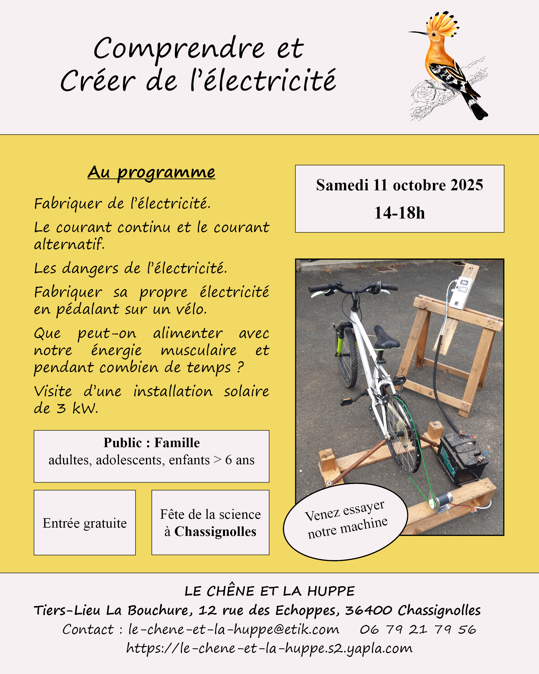 Comprendre et créer de l'électricité