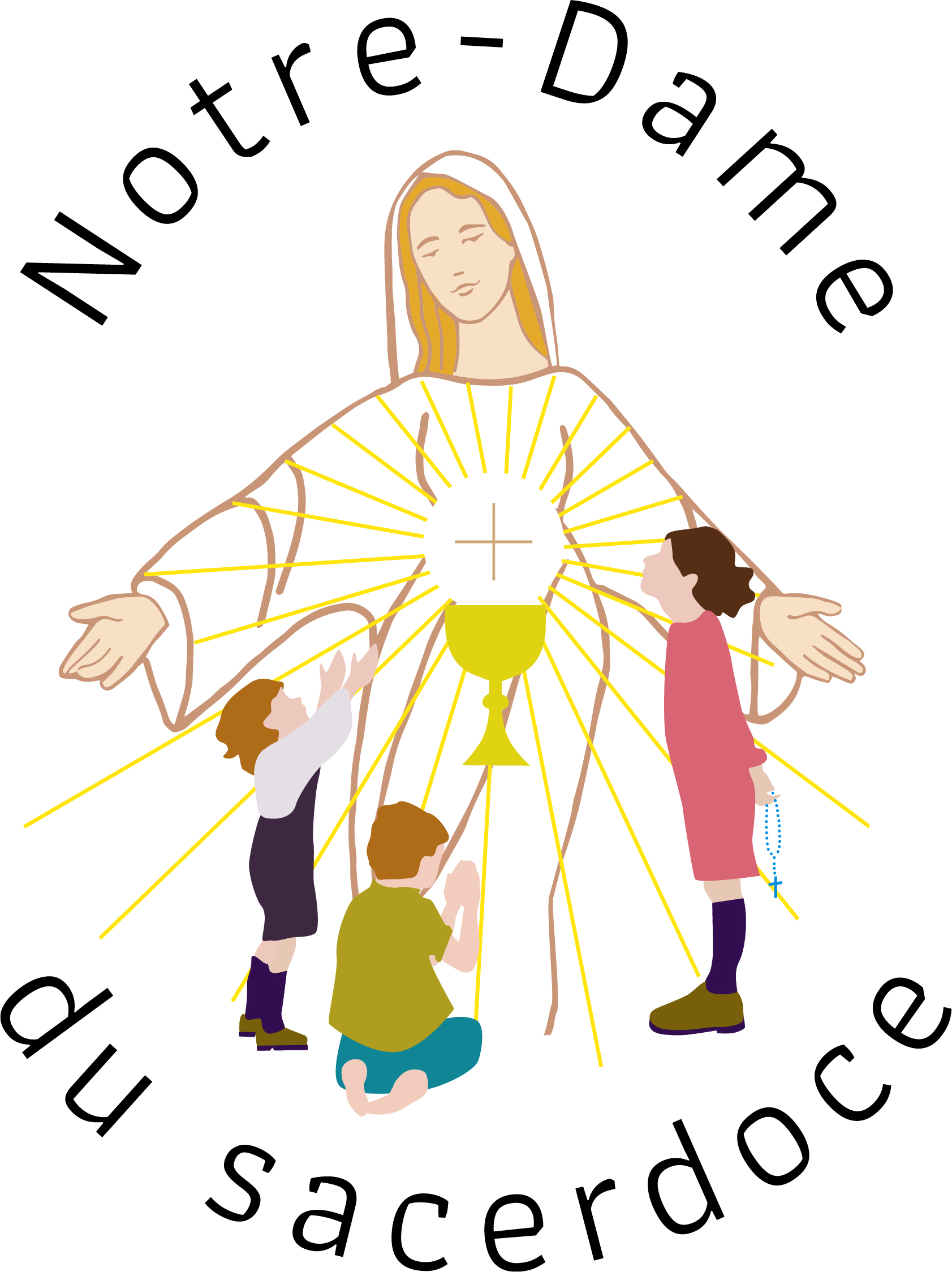 Logo Notre-Dame du Sacerdoce