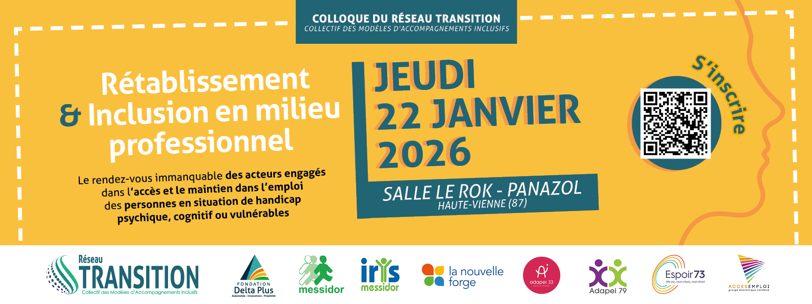 Colloque Rétablissement & Inclusion en milieu professionnel - Réseau Transition (Collectif des modèles d’accompagnements inclusifs)